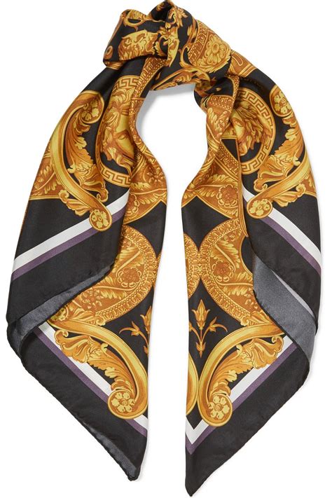 versace silk scarf australia|Versace scarf price.